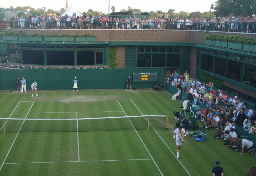 wimbledon outside courts